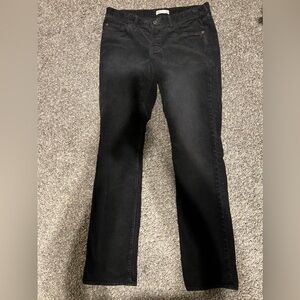 Madewell Black Corduroy Skinny Jeans